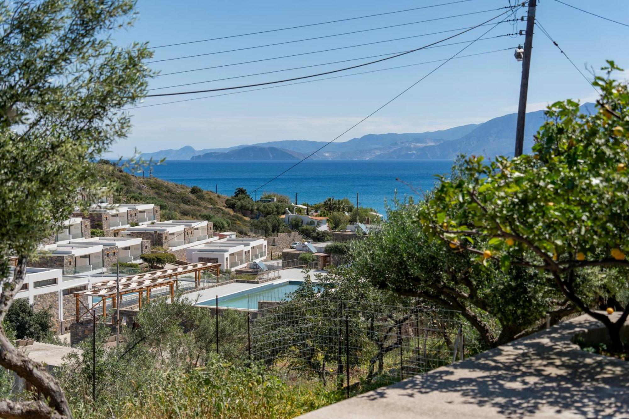 Апартаменты Rafaela'S Sea View House Агиос-Николаос Экстерьер фото